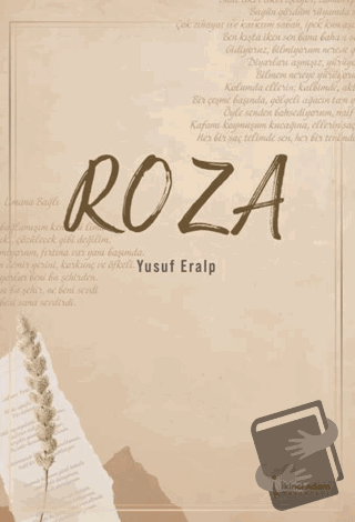 Roza - Yusuf Eralp - İkinci Adam Yayınları - Fiyatı - Yorumları - Satı