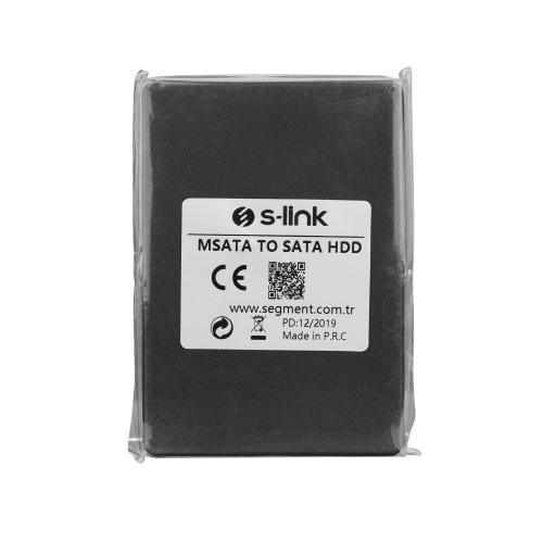 S-Link Msata To Sata Harici 2.5" Siyah Hdd Kutusu - - S-Link - Fiyatı 