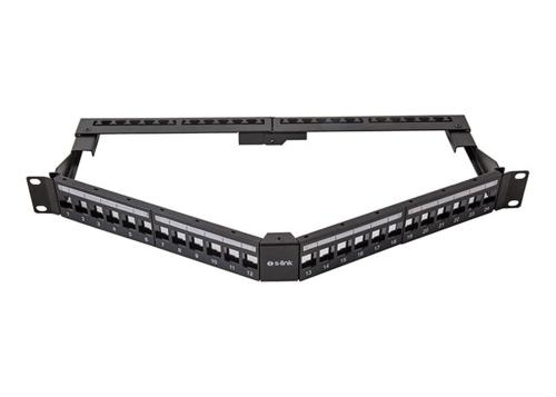 S-Link Sl-P625 24 Lü Kolay Kullanımlı, Utp Boş V Şeklinde Patch Panel 