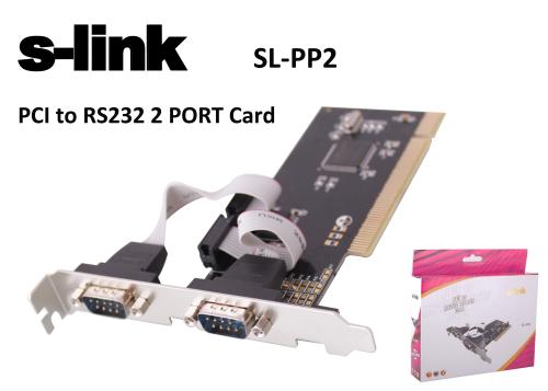 S-Link Sl-Pp02 2 Port Rs232 Pcı Kart - - S-Link - Fiyatı - Yorumları -