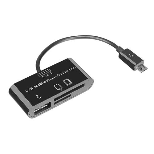 S-Link Smg-423 Micro Usb To Cep Tel Kart Okuyucu + Hup Çevirici - - S-