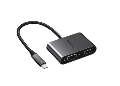 S-Link Swapp Sw-U516 4K@30Hz Typec To Hdmı + Vga Adaptör - - S-Link - 