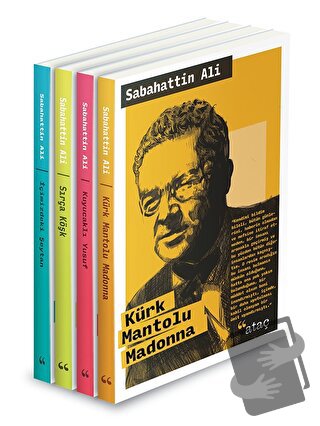 Sabahattin Ali Seti 4 Kitap Takım - Sabahattin Ali - Ataç Yayınları - 