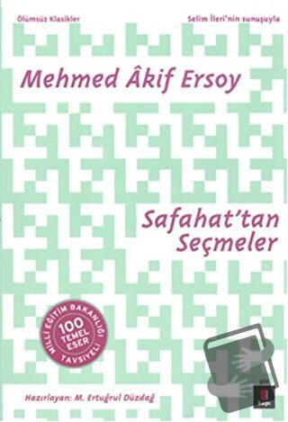 Safahat’tan Seçmeler - Mehmet Akif Ersoy - Kapı Yayınları - Fiyatı - Y