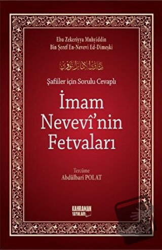 Şafiiler İçin Sorulu Cevaplı İmam Nevevi'nin Fetvaları (Ciltli) - Ebu 