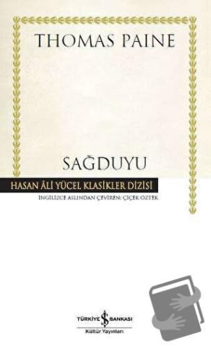 Sağduyu (Ciltli) - Thomas Paine - İş Bankası Kültür Yayınları - Fiyatı