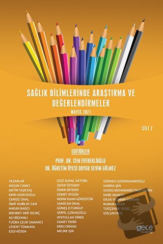 Sağlık Bilimlerinde Araştırma ve Değerlendirmeler Cilt 2 - Melike Işık