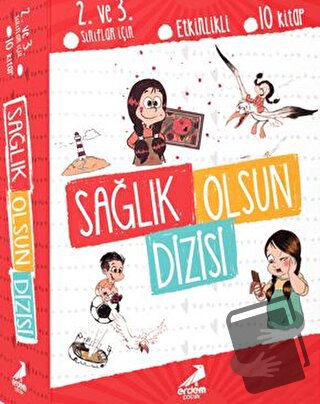 Sağlık Olsun Dizisi (10 Kitap Takım ) - ismail kocamaz - Erdem Çocuk -