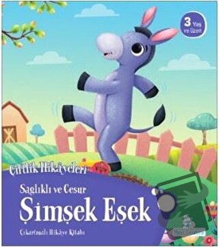 Sağlıklı ve Cesur Şimşek Eşek - Çiftlik Hikayeleri - Kolektif - Mavi U