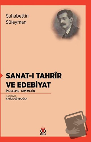 Sanat-ı Tahrir ve Edebiyat - Şahabettin Süleyman - DBY Yayınları - Fiy