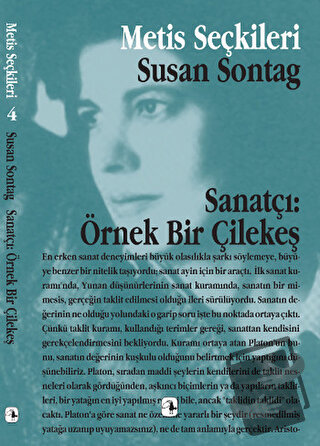 Sanatçı: Örnek Bir Çilekeş - Susan Sontag - Metis Yayınları - Fiyatı -