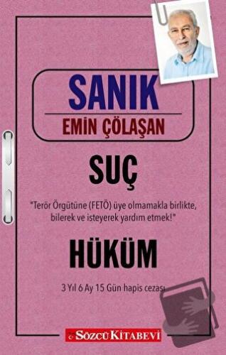 Sanık - Emin Çölaşan - Sözcü Kitabevi - Fiyatı - Yorumları - Satın Al