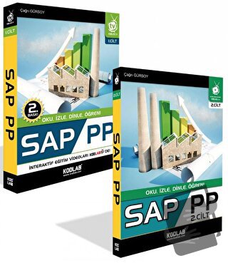 Sap PP Eğitim Seti - 2 Kitap - Çağrı Gürsoy - Kodlab Yayın Dağıtım - F