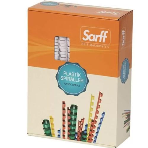 Sarff Spiral Plastik 195 Sy 20 Mm Beyaz 15202051 - 100'lü Paket - - Sa