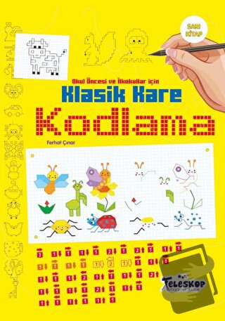 Sarı Kitap - Klasik Kare Kodlama - Teleskop - Kolektif - Teleskop Popü