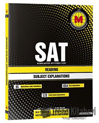 SAT Reading (Subject Explanations) Metropol Yayınları, Kolektif, Metro