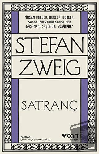 Satranç - Stefan Zweig - Can Yayınları - Fiyatı - Yorumları - Satın Al