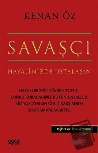 Savaşçı - Kenan Öz - Gece Kitaplığı - Fiyatı - Yorumları - Satın Al