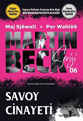 Savoy Cinayeti / Martin Beck Serisi 6 - Maj Sjöwall - Ayrıksı Kitap - 