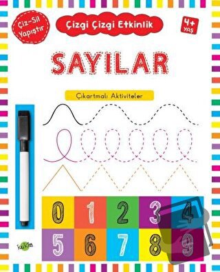 Sayılar 4 Yaş ve Üstü - Çizgi Çizgi Etkinlik - Kolektif - Kukla Yayınl