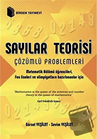 Sayılar Teorisi Çözümlü Problemleri - Gürsel Yeşilot - Birsen Yayınevi