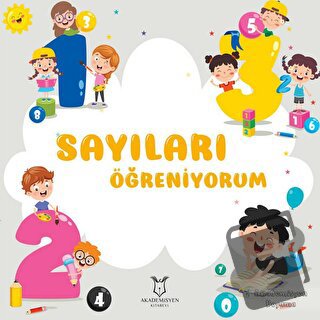 Sayıları Öğreniyorum - Akademisyen Boyama - Kollektif - Akademisyen Ki