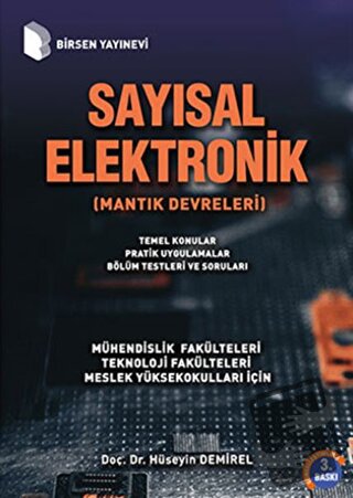 Sayısal Elektronik - Hüseyin Demirel - Birsen Yayınevi - Fiyatı - Yoru