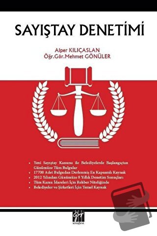 Sayıştay Denetimi - Alper Kılıçaslan - Gazi Kitabevi - Fiyatı - Yoruml