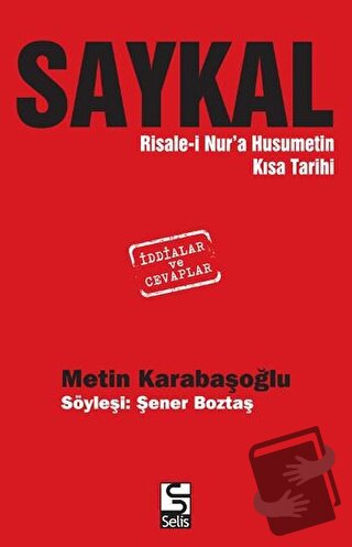 Saykal - Metin Karabaşoğlu - Selis Kitaplar - Fiyatı - Yorumları - Sat