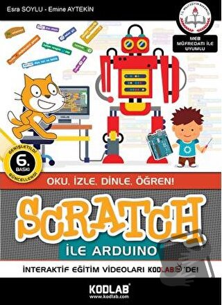 Scratch İle Arduino - Emine Aytekin - Kodlab Yayın Dağıtım - Fiyatı - 