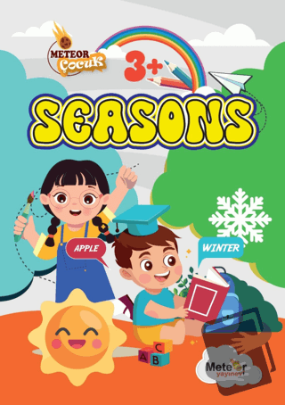 Seasons Türkçe-İngilizce Boyama Kitabı - Kolektif - Meteor Yayınevi - 