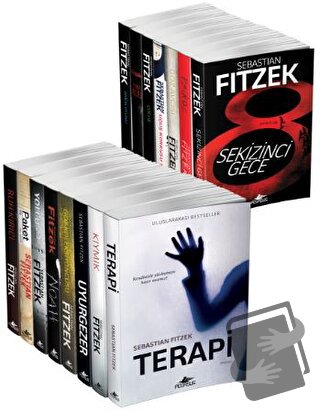 Sebastian Fitzek Psikolojik Gerilim Serisi Özel Set (15 Kitap) - Sebas