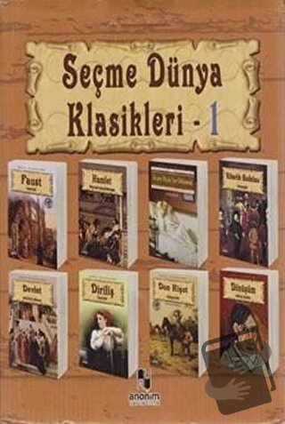 Seçme Dünya Klasikleri Seti - 1 - Kolektif - Anonim Yayıncılık - Fiyat