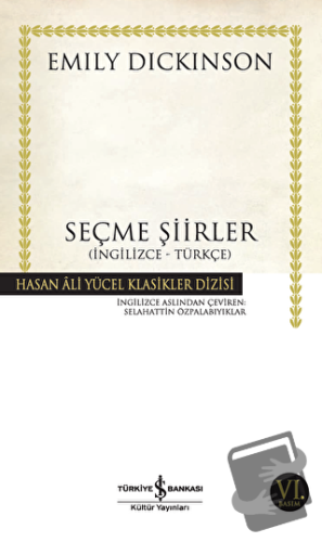 Seçme Şiirler (İngilizce - Türkçe) - Emily Dickinson - İş Bankası Kült