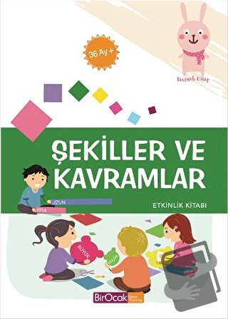 Şekiller ve Kavramlar Etkinlik Kitabı (36 Ay) - Elif Alkan - Bir Ocak 