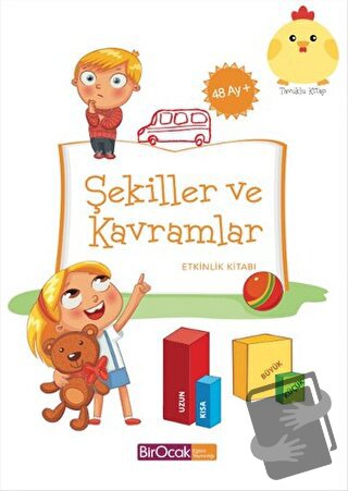 Şekiller ve Kavramlar Etkinlik Kitabı (48 Ay) - Elif Alkan - Bir Ocak 