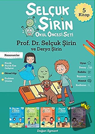 Selçuk Şirin Okul Öncesi Kutulu Set (5 Kitap Takım) - Derya Şirin - Do