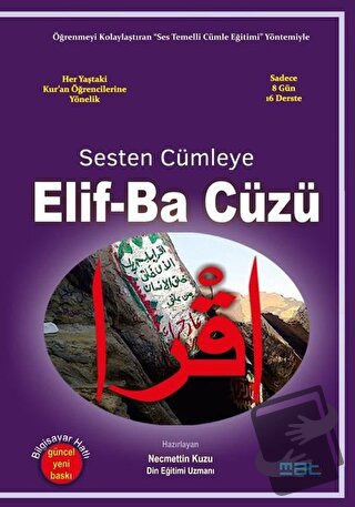 Sesten Cümleye Elif-Ba Cüzü - Necmettin Kuzu - Mat Kitap - Fiyatı - Yo