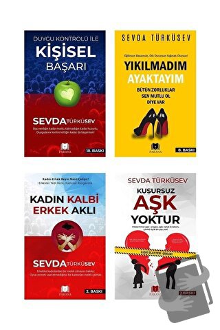 Sevda Türküsev Seti - 4 Kitap - Sevda Türküsev - Parana Yayınları - Fi