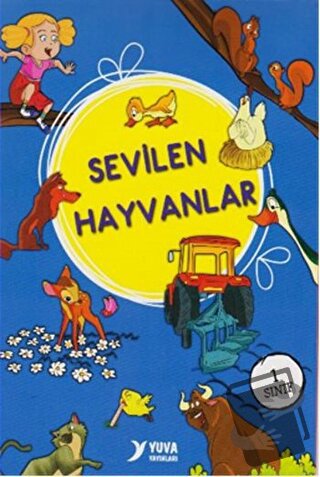 Sevilen Hayvanlar Serisi Düz Yazılı 1. Sınıf (10 Kitap Set) - Kolektif