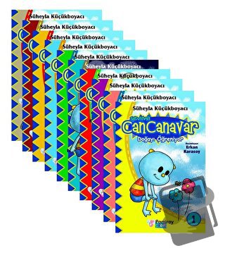 Sevimli Can Canavar (10 Kitap Set) - Süheyla Küçükboyacı - Pamiray Yay