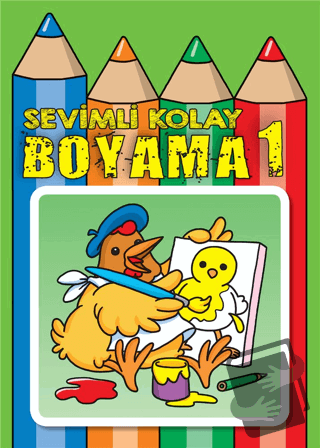 Sevimli Kolay Boyama 1 - Kolektif - Parıltı Yayınları - Fiyatı - Yorum