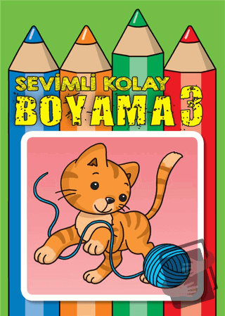 Sevimli Kolay Boyama 3 - Kolektif - Parıltı Yayınları - Fiyatı - Yorum