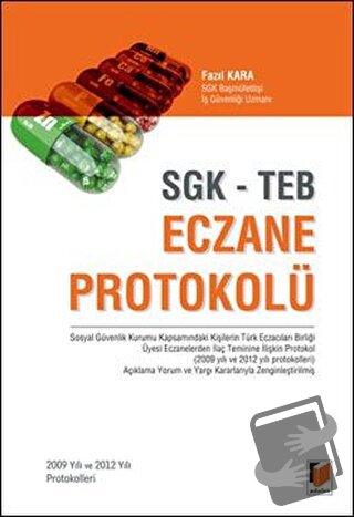 SGK - TEB Eczane Protokolü - Fazıl Kara - Adalet Yayınevi - Fiyatı - Y