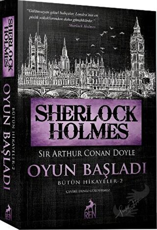 Sherlock Holmes Oyun Başladı - Sir Arthur Conan Doyle - Ren Kitap - Fi