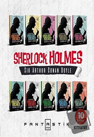 Sherlock Holmes Seti (10 Kitap Takım) - Sir Arthur Conan Doyle - Fanta