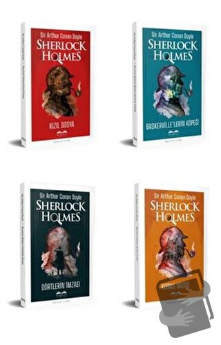 Sherlock Holmes Seti (4 Kitap Takım) - Sir Arthur Conan Doyle - Bilget