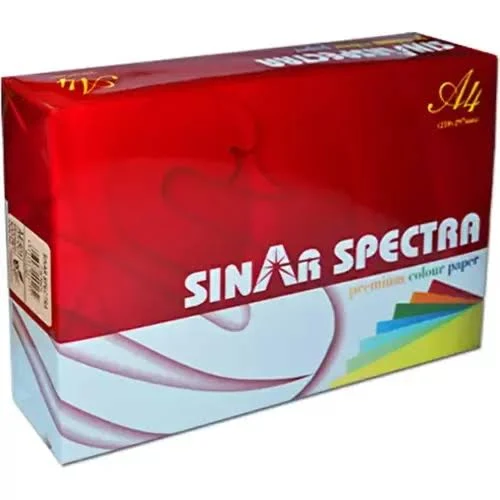 Sınar Spectra Adagio Renkli Kağıt 160 Mavi A4 80 Gr - - Sınar Doğan - 