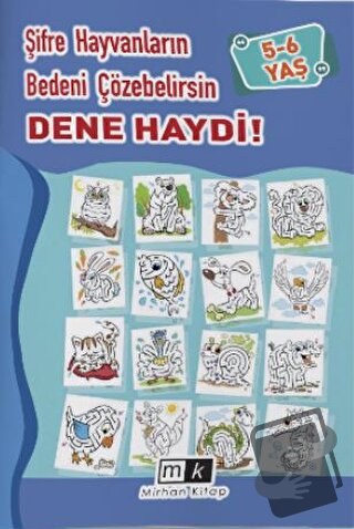 Şifre Hayvanların Bedeni Çözebilirsin Dene Haydi ! 5-6 Yaş - Mahmut Yı