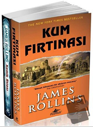 Sigma Serisi Takım Set (2 Kitap) - James Rollins - Pegasus Yayınları -